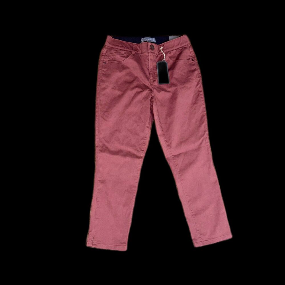 Wit & Wisdom Charlotte High Rise Ankle Skimmer Dusty Rose 6P